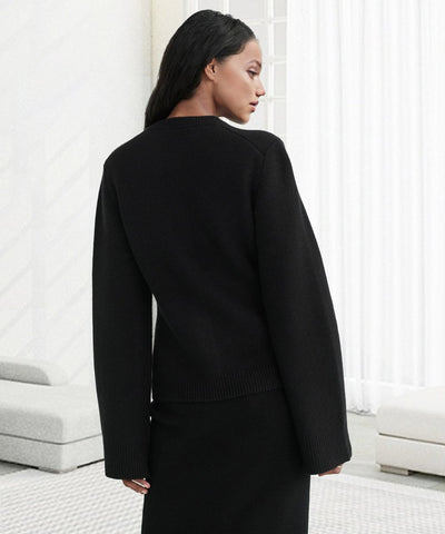 Maria | Cárdigan de Botón Ultra Suave