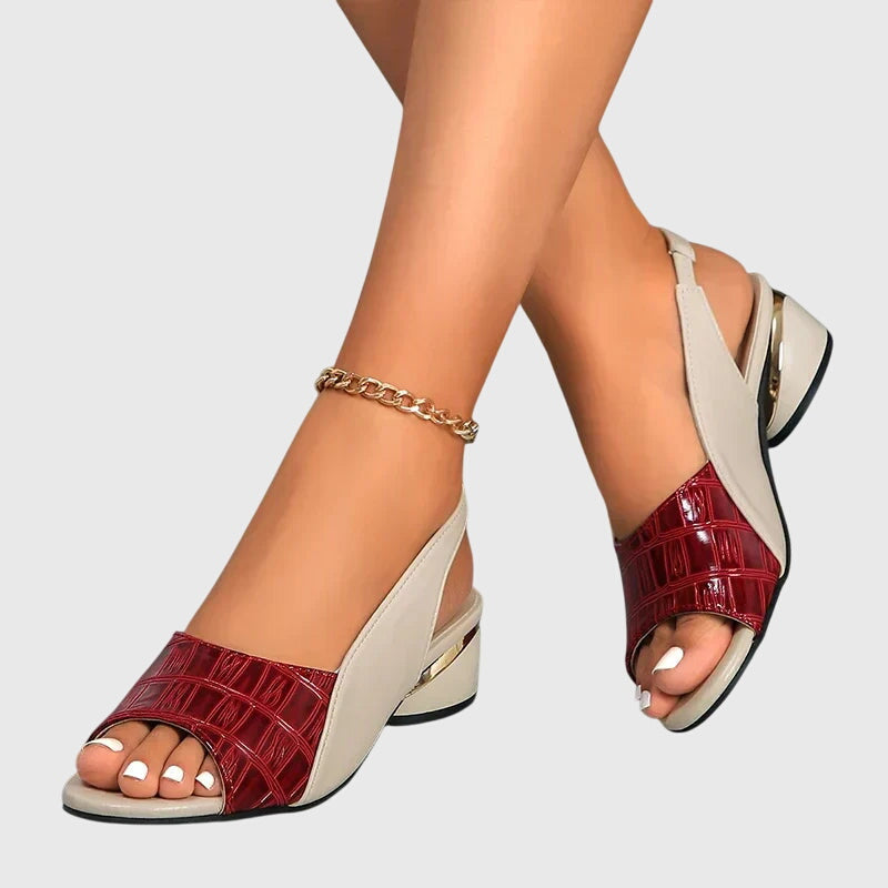 Whitney™ | Sandalias de Cuero Elegantes