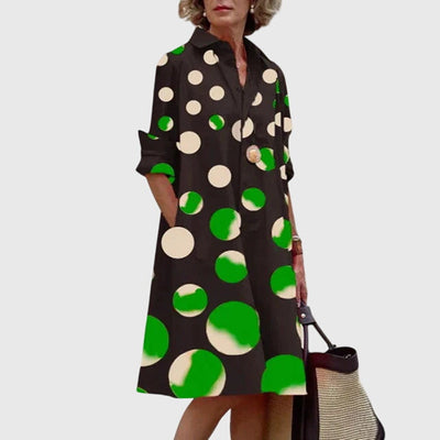 Paige™ - Vestido Elegante con Bolsillos