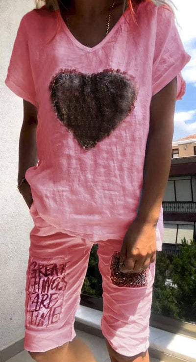 Dianella - Conjunto Corazón Brillante