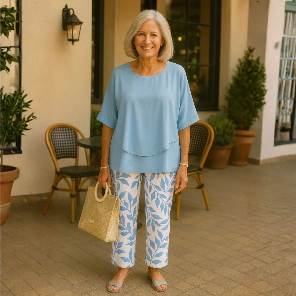 Selene™|Conjunto Sofisticado de Dos Piezas