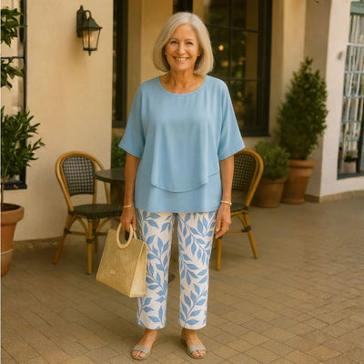 Selene™|Conjunto Sofisticado de Dos Piezas