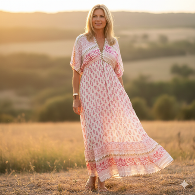 Lyrianna | Vestido Maxi Cómodo