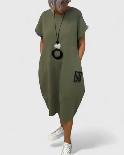 Thalyssiah | Vestido Midi Cómodo