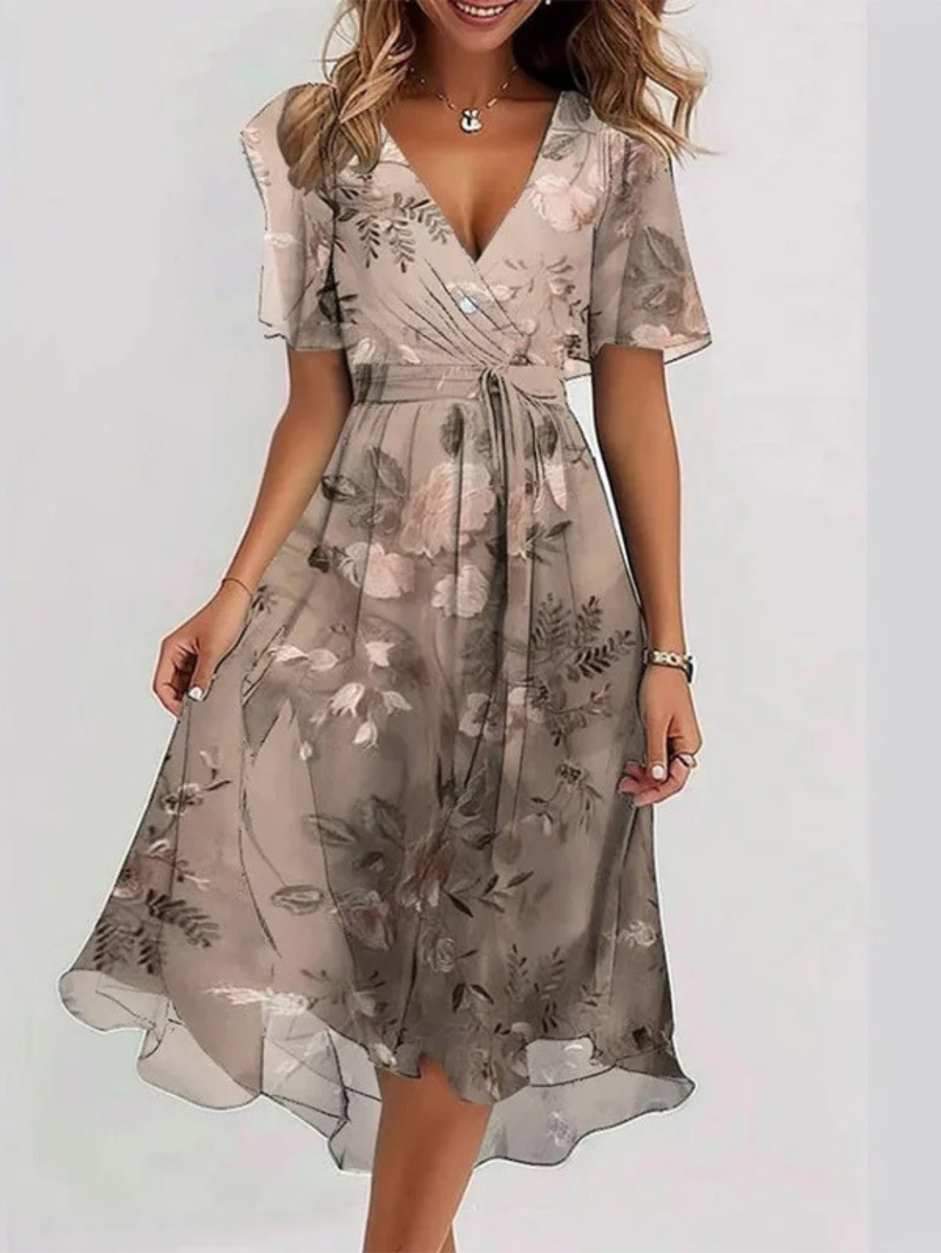 Matilda™ | Vestido de Verano con Cubierta para el Vientre