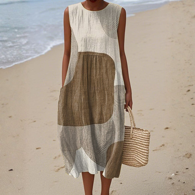 Helena™ | Vestido Abstracto de Verano