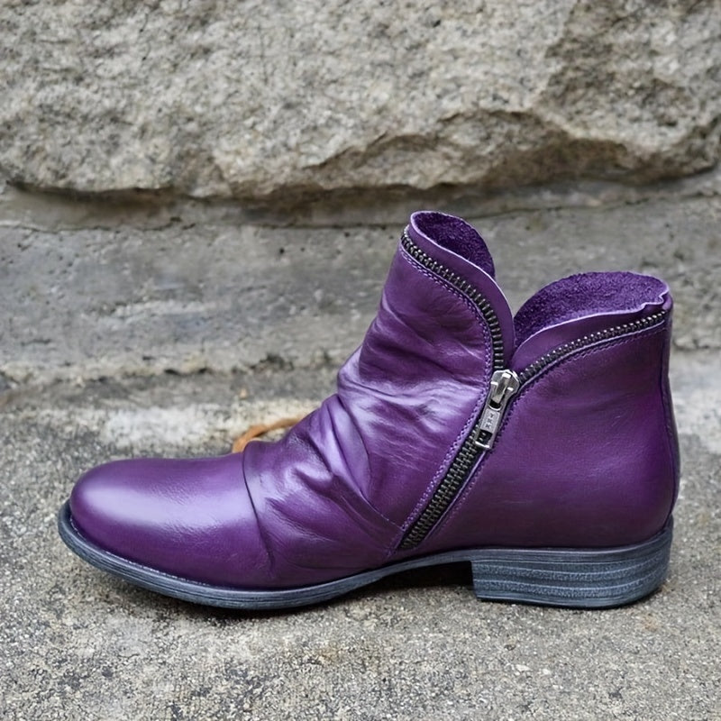 Viola™ | Botines con cremallera lateral