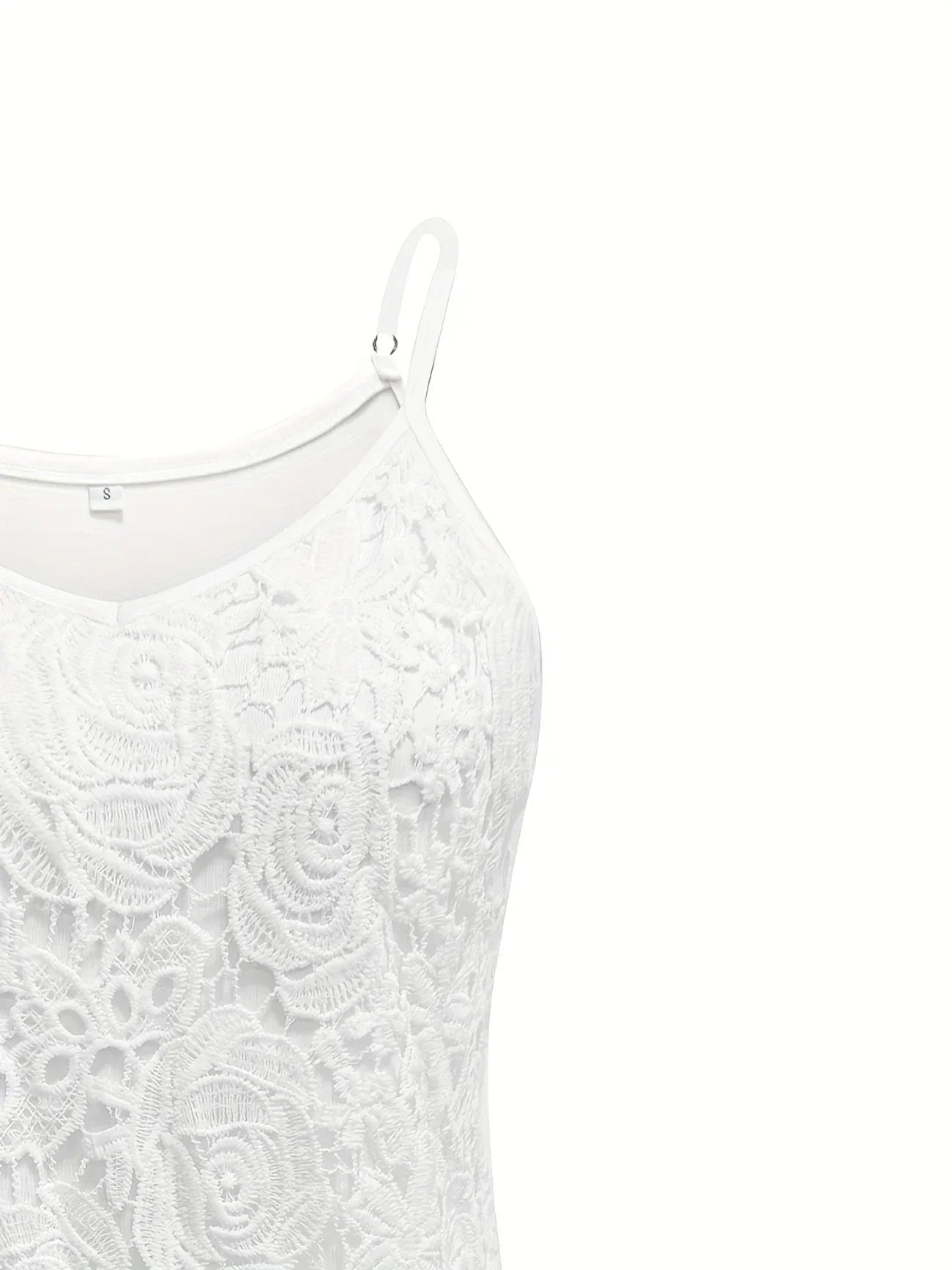 Juna - Elegante Sin Mangas Enlace Top Con Cuello En V