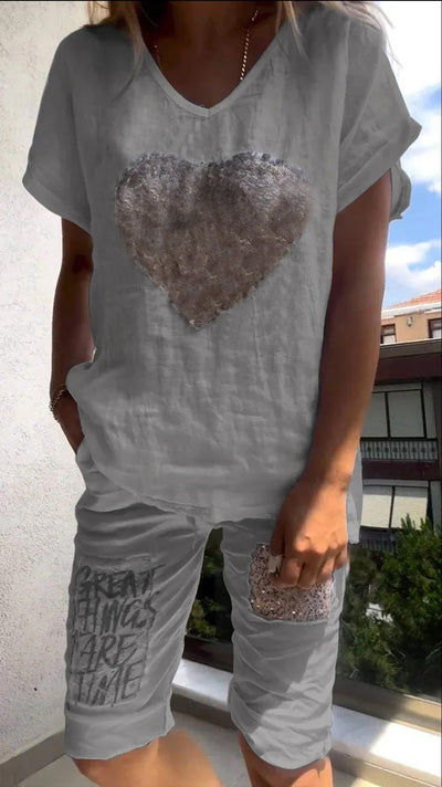 Dianella - Conjunto Corazón Brillante