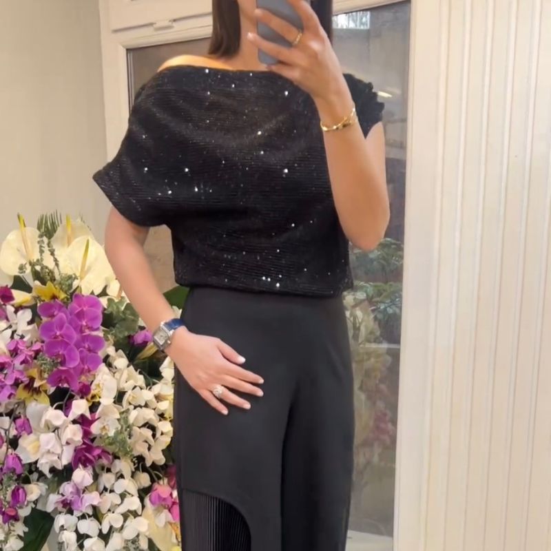 Yumi - Conjunto Elegante de Dos Piezas