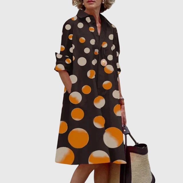 Paige™ - Vestido Elegante con Bolsillos