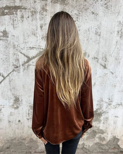 Arinka - Elegante Camisa de Manga Larga