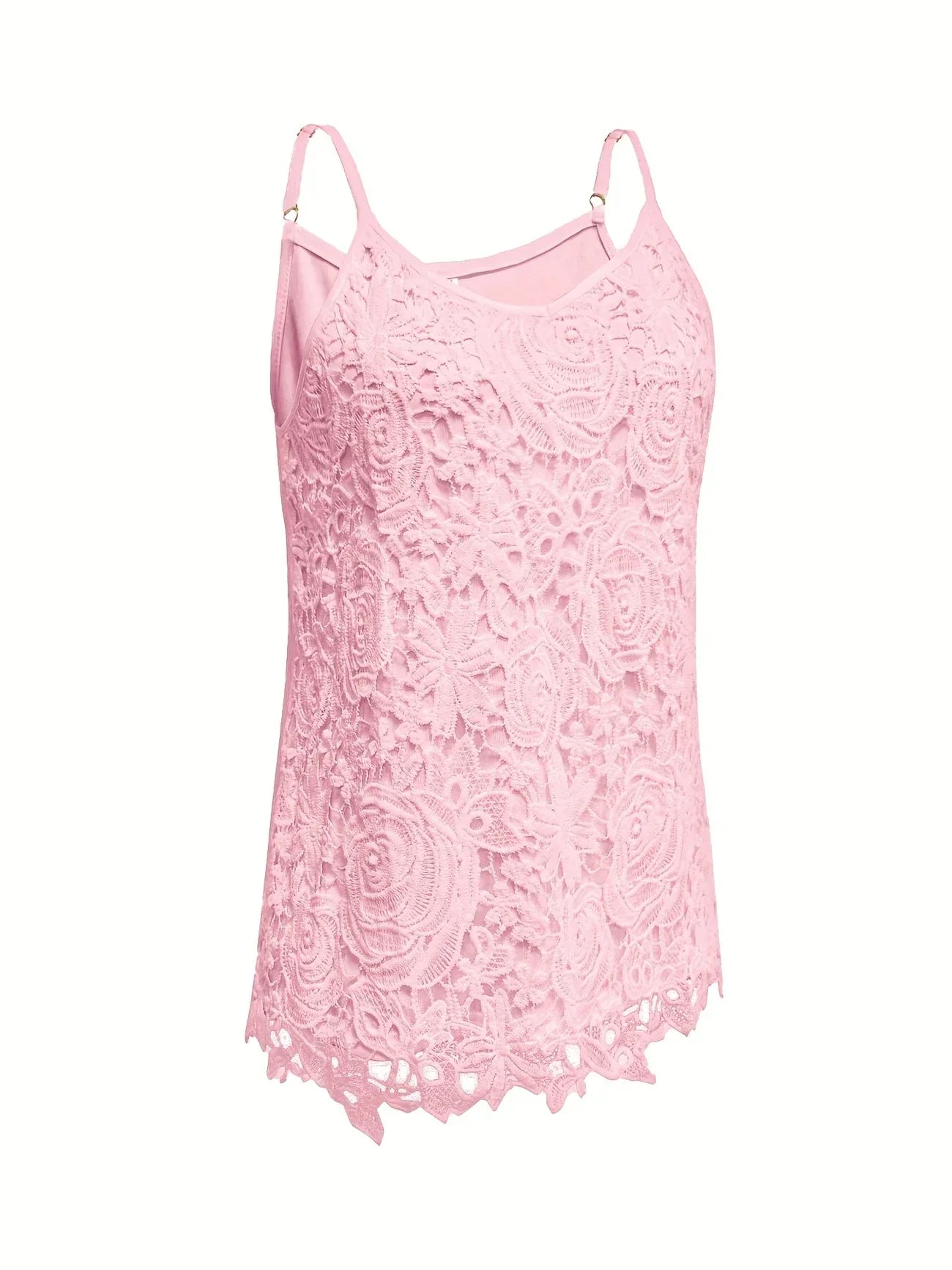 Juna - Elegante Sin Mangas Enlace Top Con Cuello En V