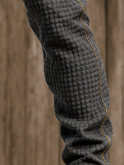 Pantalones de trabajo multifuncionales retro para hombre con bolsillos