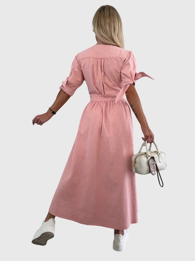 Sophia™ | Vestido de Denim Elegante