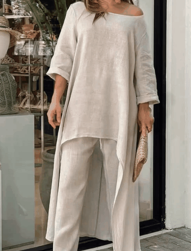 Amanda - Conjunto de Elegancia Fresca