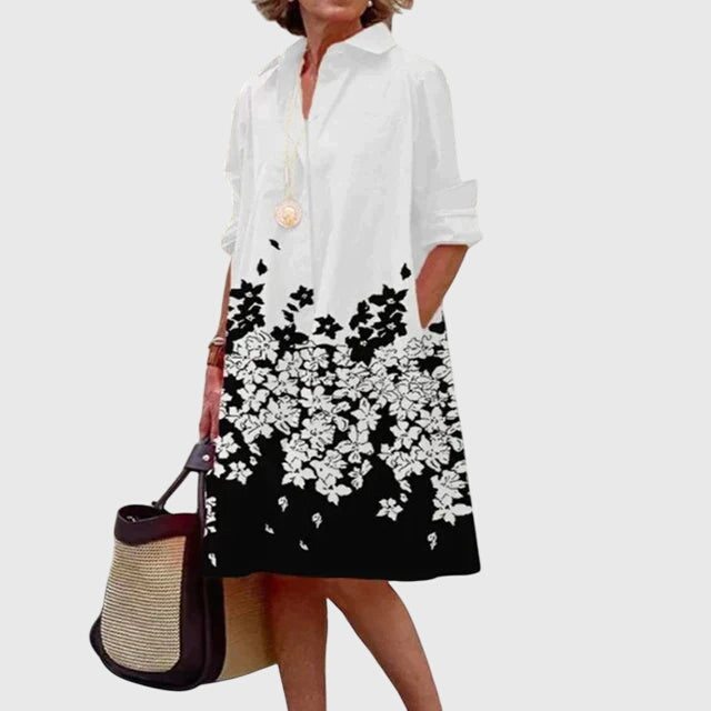 Paige™ - Vestido Elegante con Bolsillos