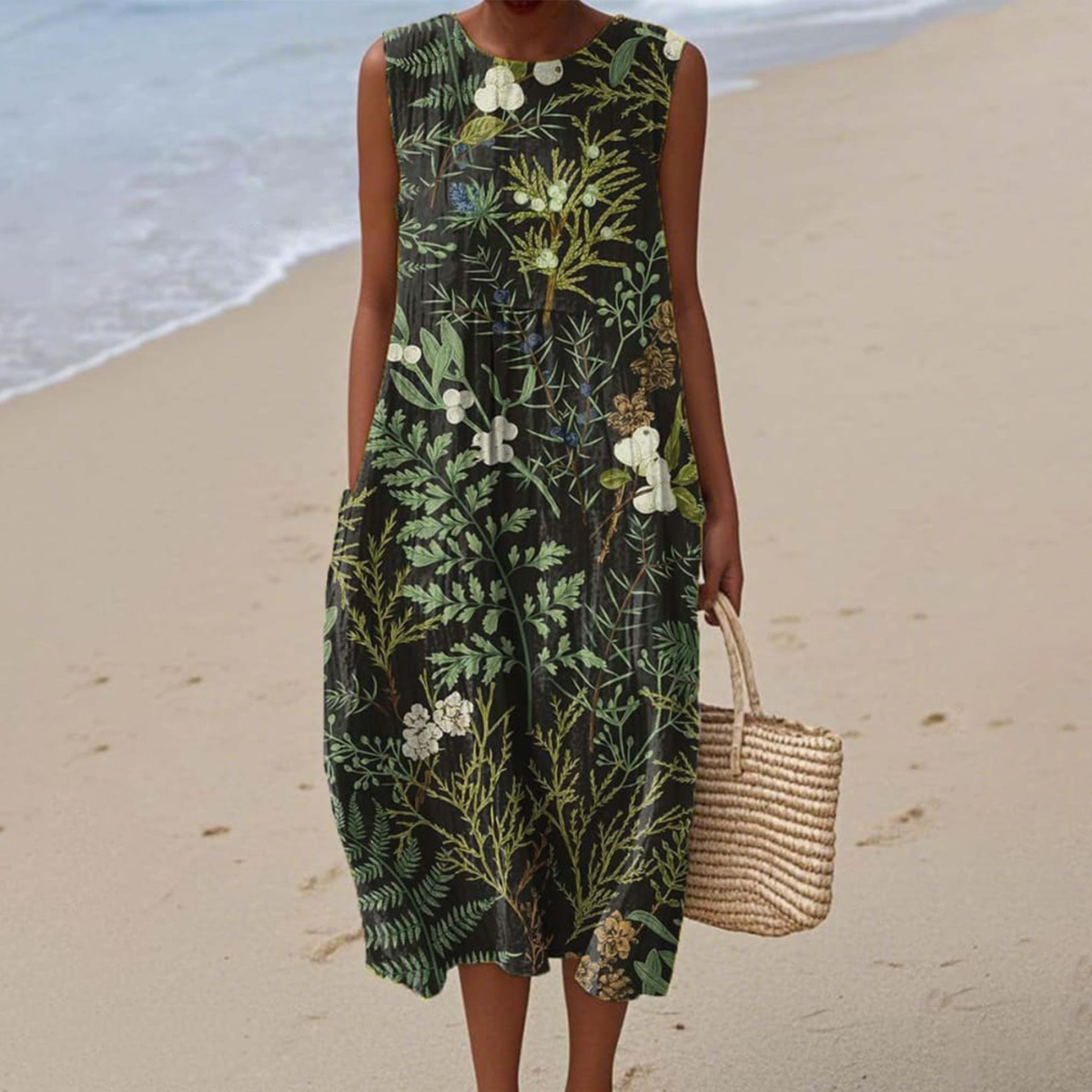 Leilani™ | Vestido de verano artístico sin mangas