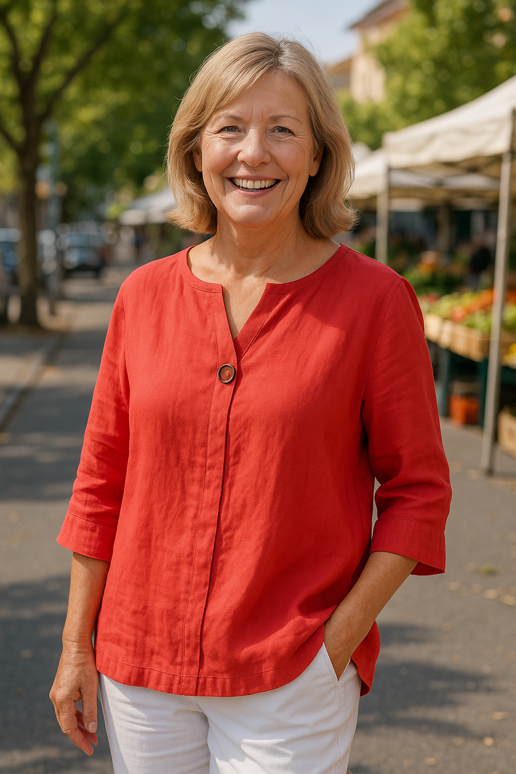 Simone | Blusa - Ligera. Halagadora. Hecha para mujeres reales