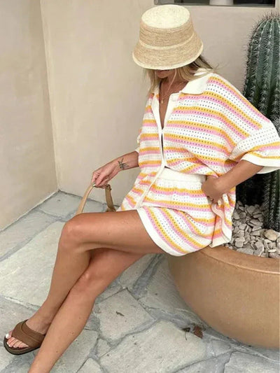 MILA - Conjunto de Dos Piezas de Primavera