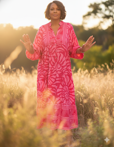 Mckinley™ | Vestido Maxi con Estampado Elegante