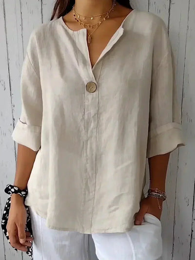 Mira | Blusa Casual de Cuello en V