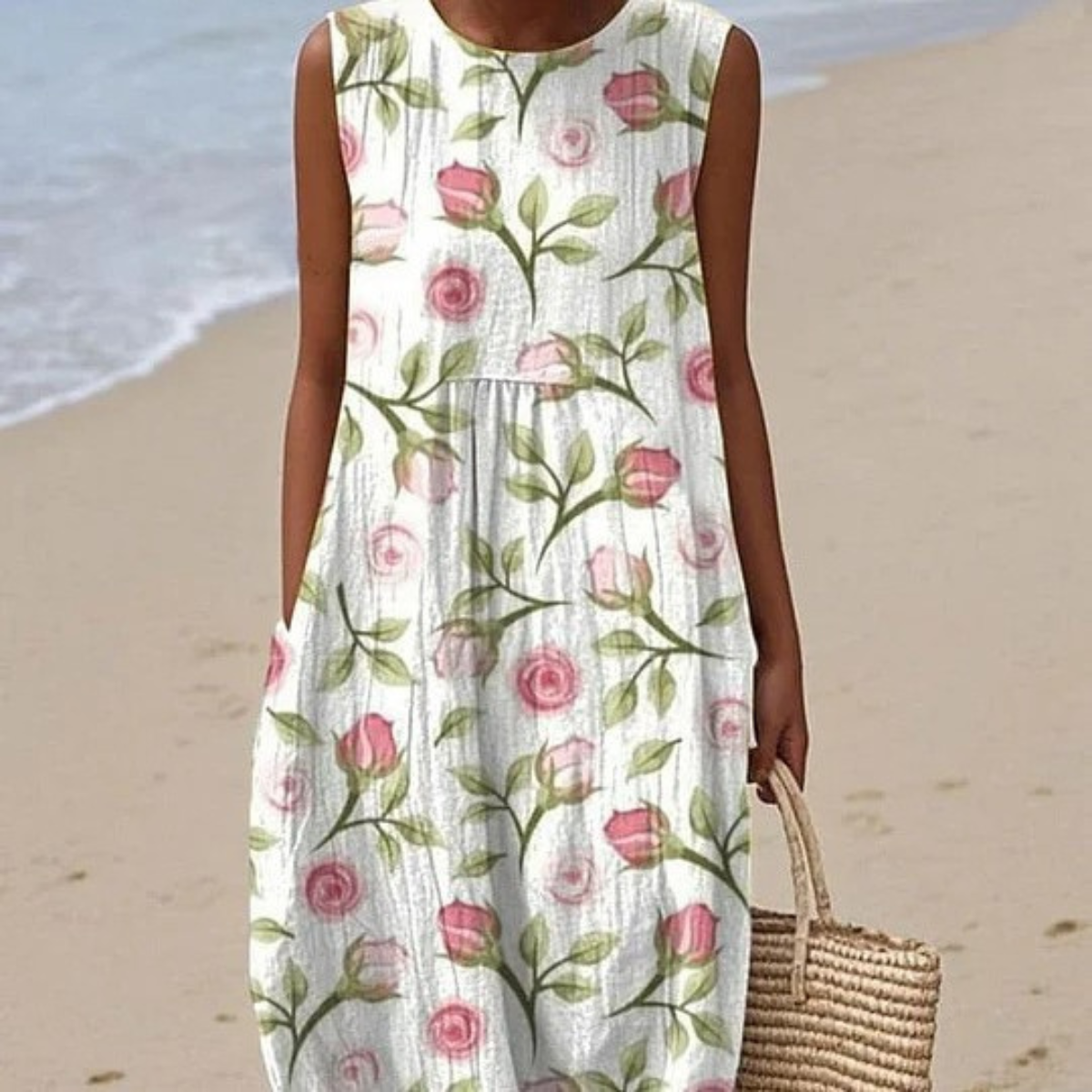 Maribel™ | Vestido de Verano Sin Mangas Floral