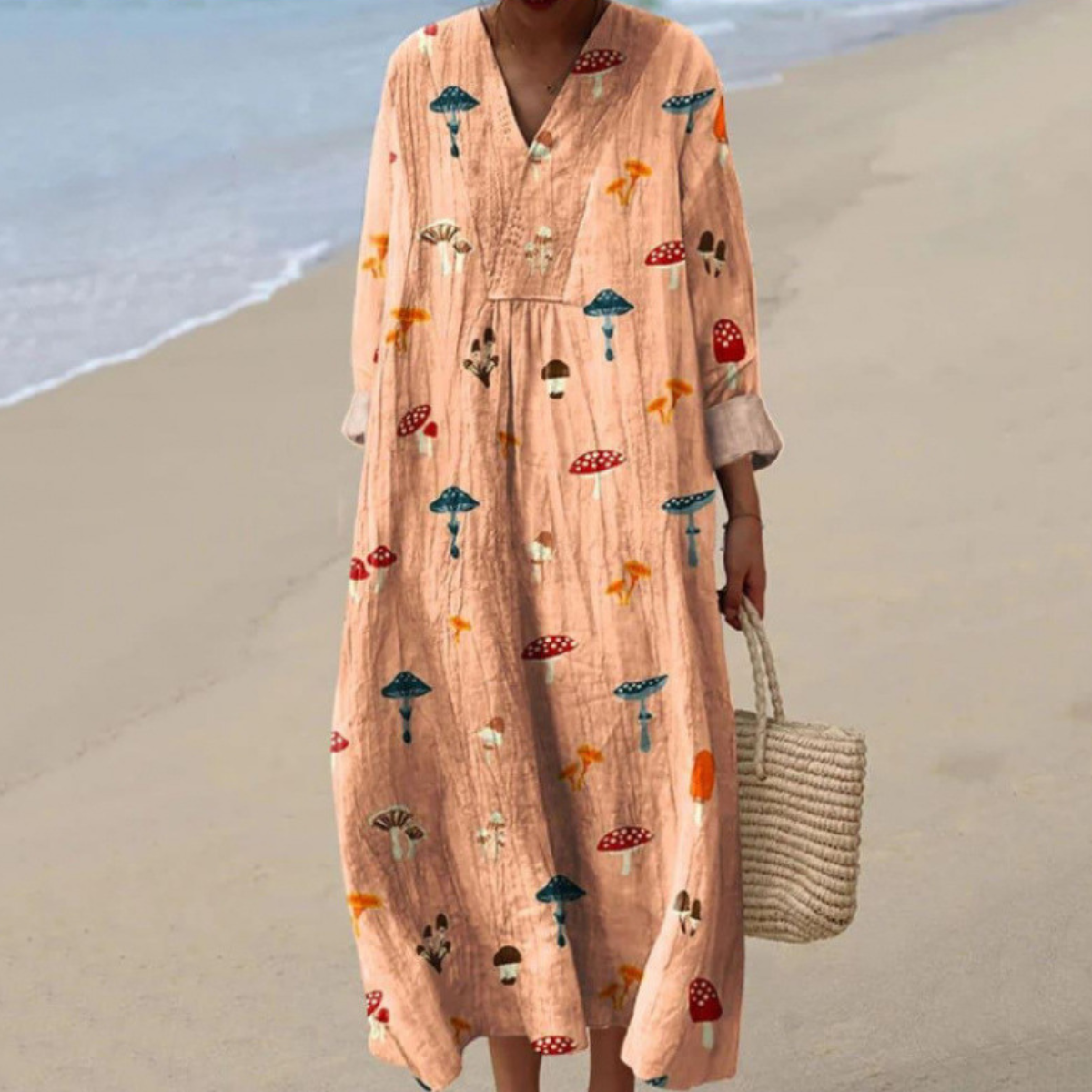 Miri™ | Vestido de Verano con Setas