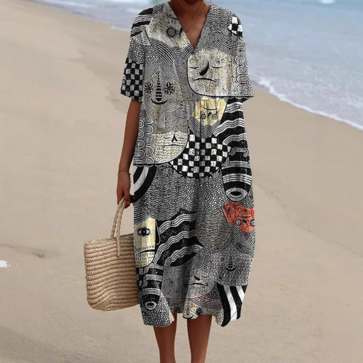 Yindi | Vestido de Verano Artístico