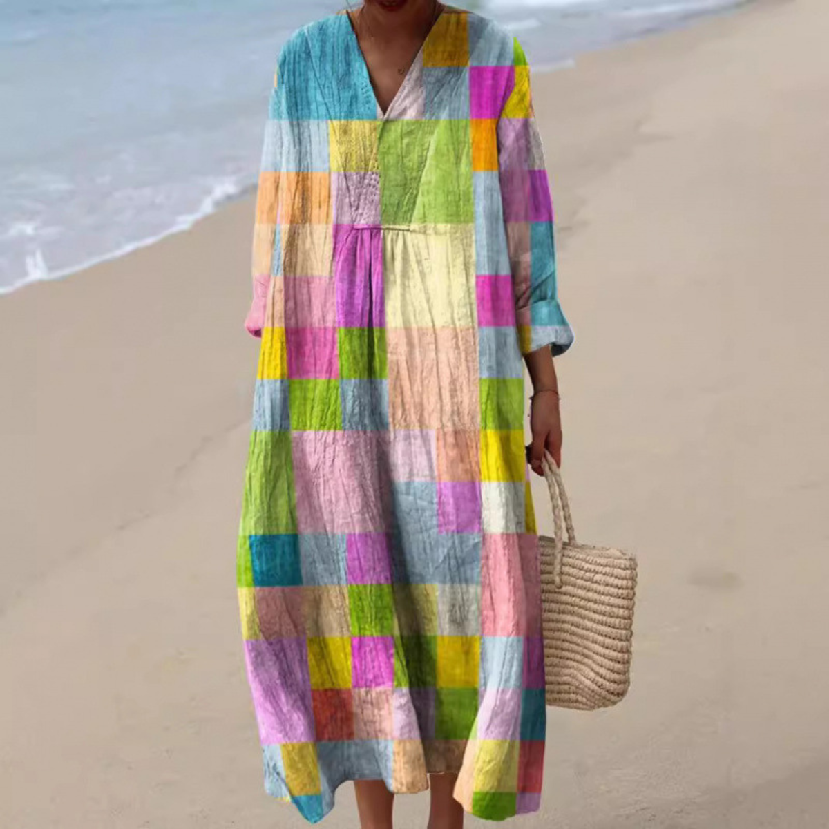 Marinda™ | Vestido de Verano a Rayas