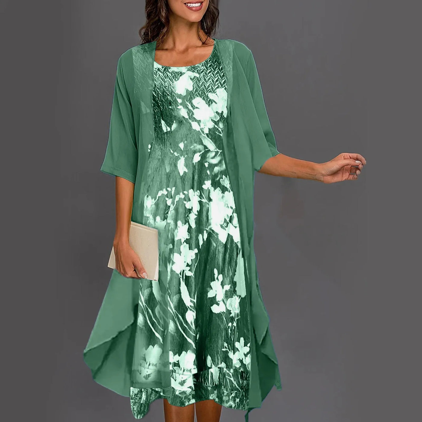 Anita - Conjunto de Vestido Elegante