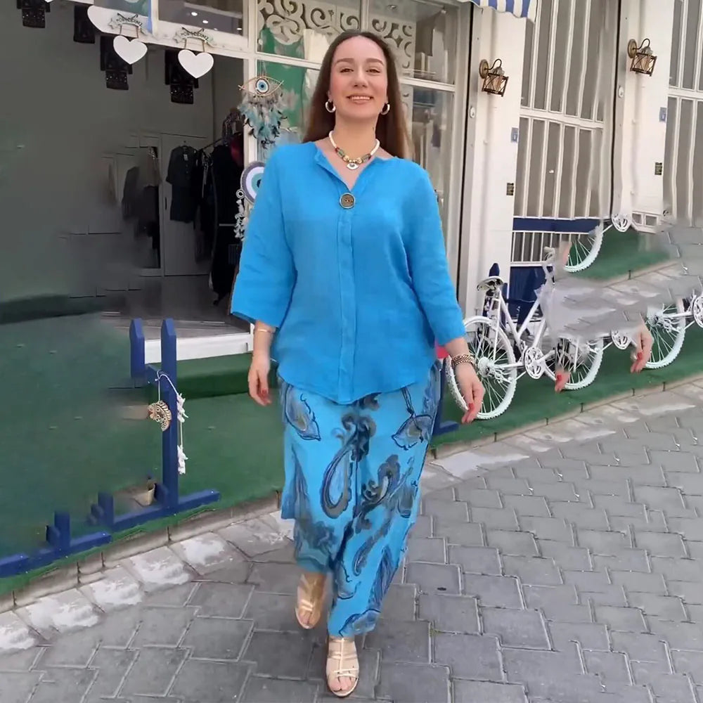 Flavia - Conjunto Boho Elegante