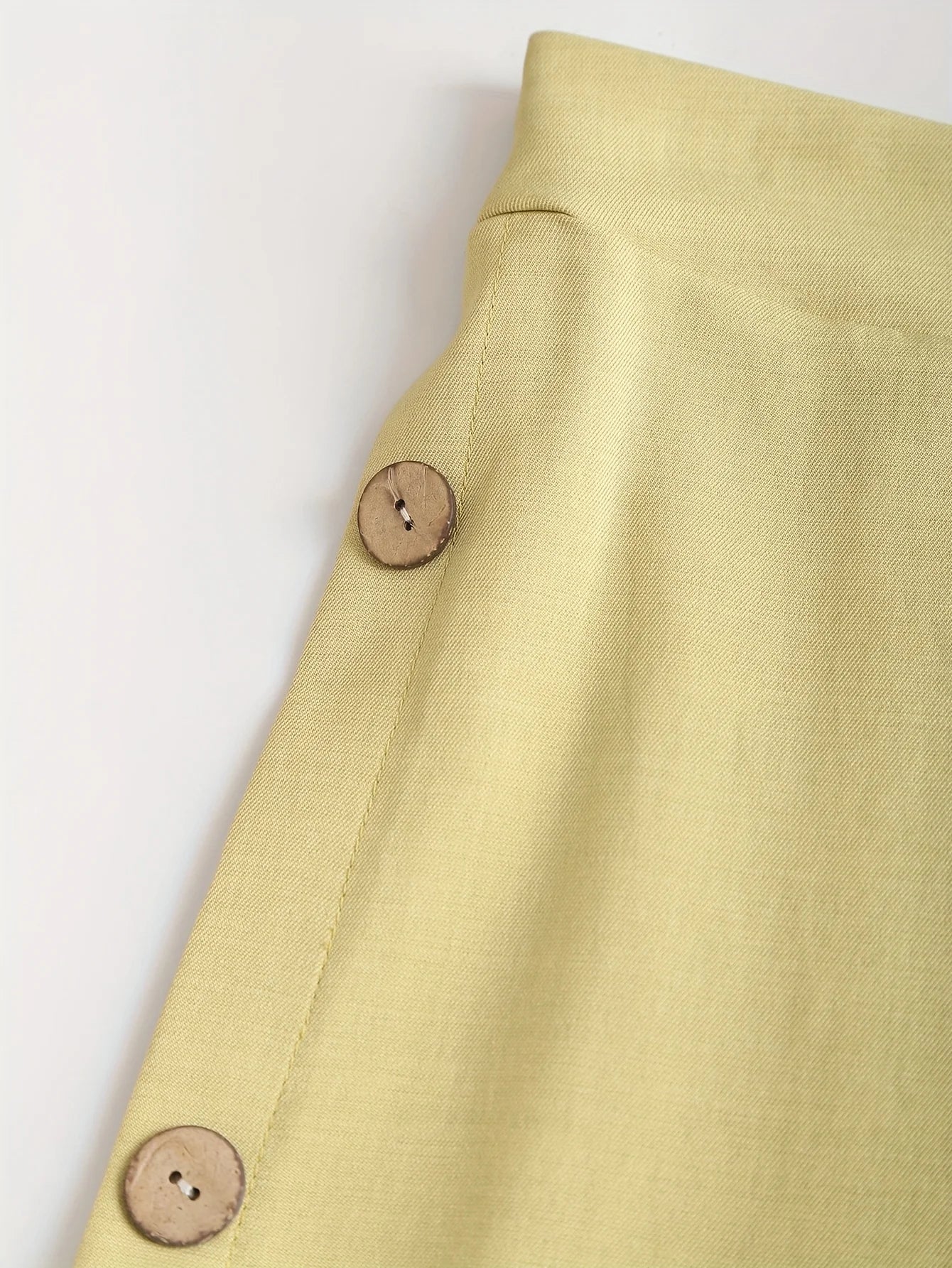 Pantalones cortos de lino casual mujer