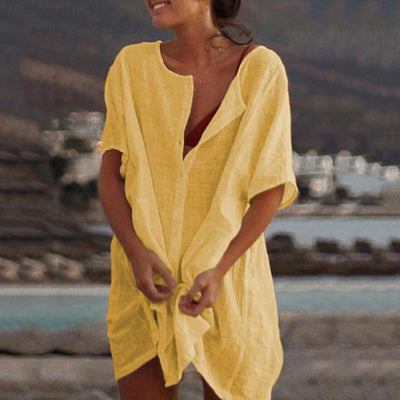 Patricia | Blusa Oversize Liviana con Detalle de Botones