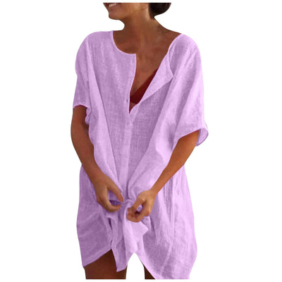 Patricia | Blusa Oversize Liviana con Detalle de Botones