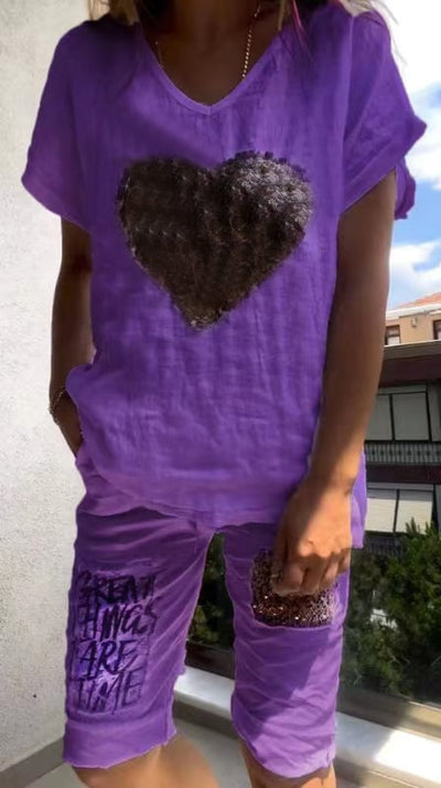 Dianella - Conjunto Corazón Brillante