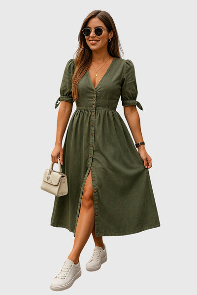 Jacqueline™ | Vestido de Mezclilla Elegante