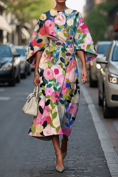 Celeste | Vestido Floral Elegante