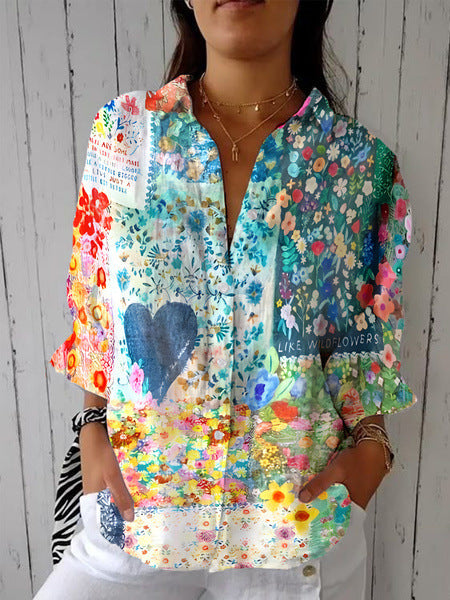 Thalia | Blusa Pétalos Alegres