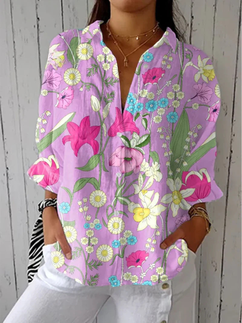 Norah | Blusa Sueño de Pétalos Pastel