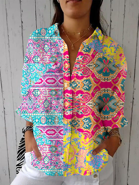 Veda | Blusa Mosaic Bloom