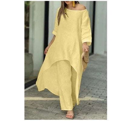 Amanda - Conjunto de Elegancia Fresca