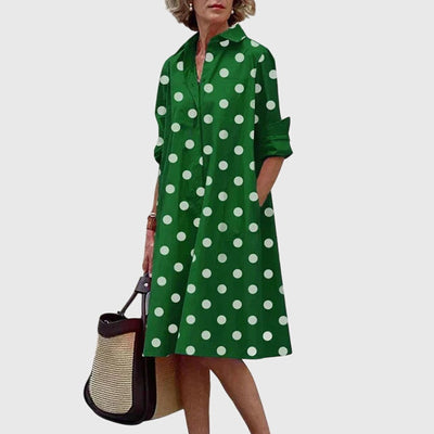 Paige™ - Vestido Elegante con Bolsillos