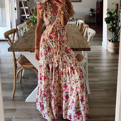 Dalia | Vestido Maxi Floral