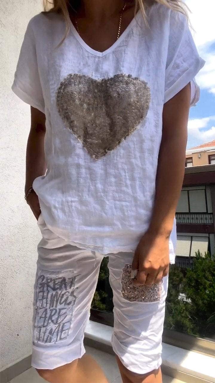 Dianella - Conjunto Corazón Brillante