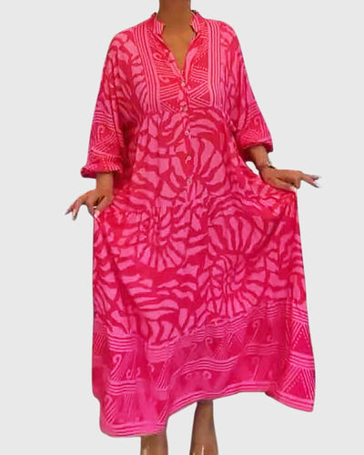 Mckinley™ | Vestido Maxi con Estampado Elegante