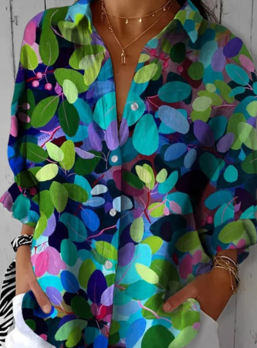 Noemi | Blusa Jardín de Medianoche