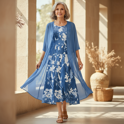 Anita - Conjunto de Vestido Elegante