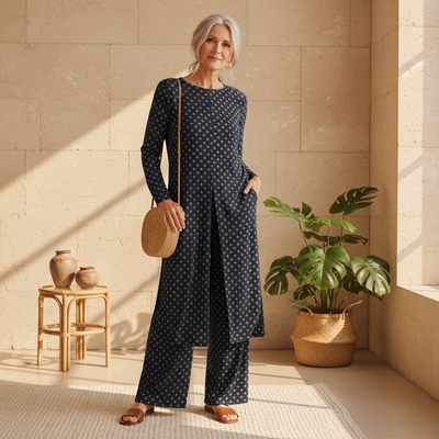 Marcella - Conjunto Chic de Lunares