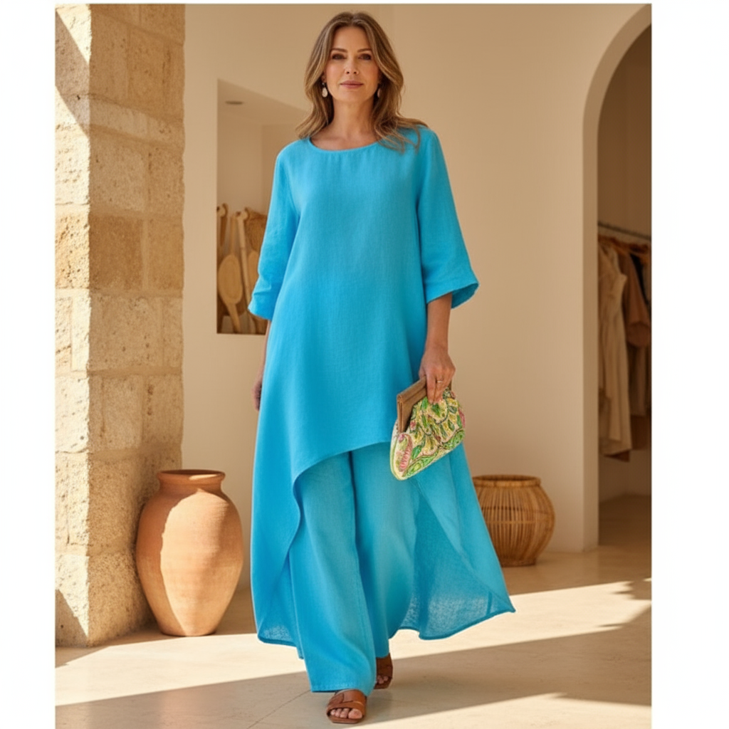 Amanda - Conjunto de Elegancia Fresca